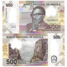 Angola 500 Kwanzas 2020 FE P-161a Polim Angola 500 Kwanzas 2020 FE P-161a Polim