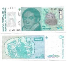Argentina 1 Austral 1988 Fe P-323b2 Série B