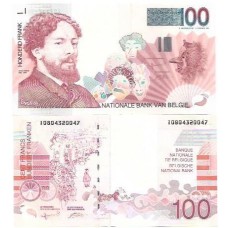 Bélgica 100 Francs 1995 P-147a1 Fe