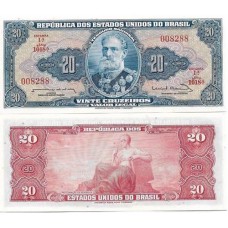 Brasil C-023 20 Cruzeiros 1963 FE