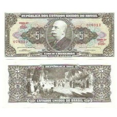 Brasil C-073 5 Cruzeiros 1964 FE