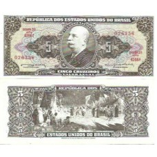 Brasil C-073a 5 Cruzeiros 1964 FE