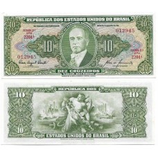 Brasil C-081 10 Cruzeiros 1960 FE