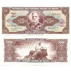 Brasil C-088 20 Cruzeiros 1962 SFE