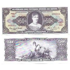 Brasil C-092 50 Cruzeiros 1960 Fe
