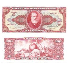 Brasil C-096 100 Cruzeiros 1963 FE