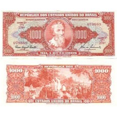 Brasil C-105 1.000 Cruzeiros 1960 SOBFE