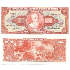 Brasil C-106 1.000 Cruzeiros 1963 FE