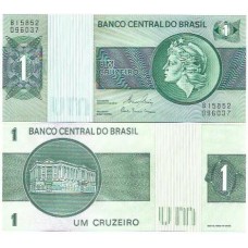 Brasil C-132 1 Cruzeiro 1980 FE - Série B15852 Brasil C-132 1 Cruzeiro 1980 FE - Série B15852
