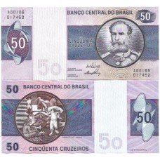 Brasil C-142 50 Cruzeiros 1970 FE