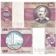 Brasil C-146 100 Cruzeiros 1974 FE
