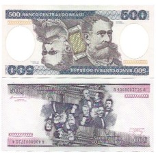 Brasil C-161 500 Cruzeiros 1985 FE