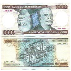 Brasil C-163 1.000 Cruzeiros 1984 FE
