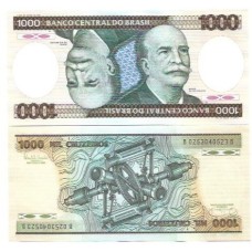 Brasil C-165 1.000 Cruzeiros 1986 FE Brasil C-165 1.000 Cruzeiros 1986 FE