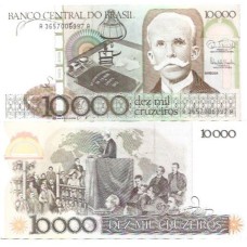 Brasil C-171 10.000 Cruzeiros 1985 FE