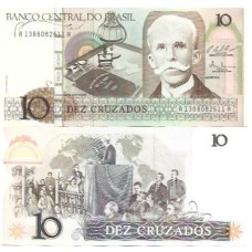 Brasil C-181 10 Cruzados 1987 FE