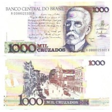 Brasil C-193 1.000 Cruzados 1987 FE