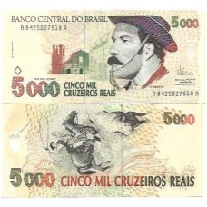 Brasil C-239 5.000 Cruzeiros Reais 1993 SOB/SFE