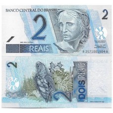Brasil C-255 2 Reais 2001 SFE