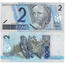 Brasil C-256 2 Reais 2003 FE Brasil C-256 2 Reais 2003 FE