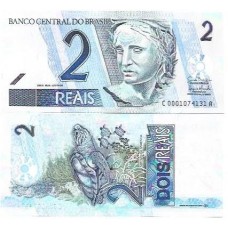 Brasil C-260 2 Reais 2009 FE Série 0001 Brasil C-260 2 Reais 2009 FE Série 0001