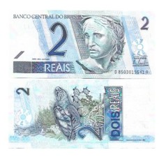 Brasil C-262 2 Reais 2009 SFE - Série 5503 Brasil C-262 2 Reais 2009 SFE - Série 5503