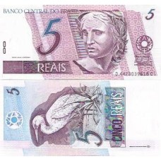 Brasil C-280 5 Reais 2009 FE Brasil C-280 5 Reais 2009 FE
