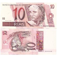 Brasil C-300 10 Reais 2010 SFE/FE