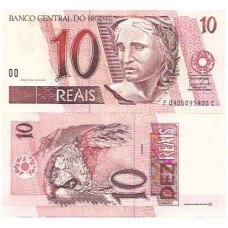 Brasil C-300 10 Reais 2010 SOB/FE