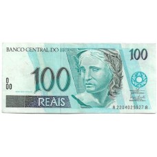 Brasil C-329 100 Reais 2006 Usada MBC Série 2204 Brasil C-329 100 Reais 2006 Usada MBC Série 2204