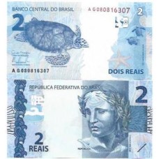 Brasil C-333 AG 2 Reais 2013 FE Brasil C-333 AG 2 Reais 2013 FE