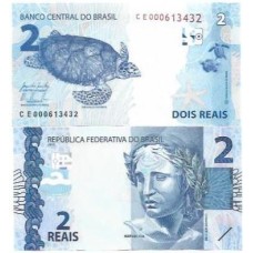 Brasil C-334 CE 2 Reais 2015 FE Brasil C-334 CE 2 Reais 2015 FE