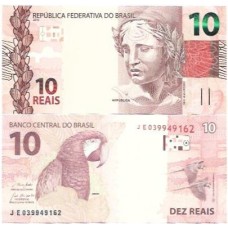 Brasil C-350 JE 10 Reais 2021 FE