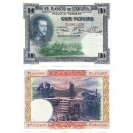 Espanha 100 Pesetas 1925 SFE P-69c1