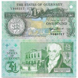 Guernsey 1 Pound 2016 FE P-52d1