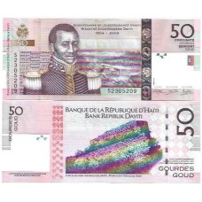 Haiti 50 Gourdes 2014 P-274e Fe Haiti 50 Gourdes 2014 P-274e Fe