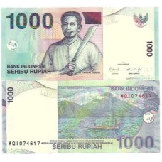 Indonésia 1.000 Rupiah 2009 FE P-141j