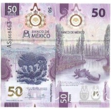 México 50 Pesos 2022 FE P-133c5 Polím