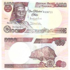 Nigéria 100 Naira 2011 FE P-28k Nigéria 100 Naira 2011 FE P-28k
