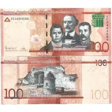 Rep Dominicana 100 Pesos Dominicanos 2021 FE P-190g