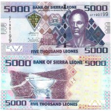Serra Leoa 5.000 Leones 2013 FE P-32b