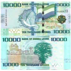 Serra Leoa 10.000 Leones 2010 P-33a FE