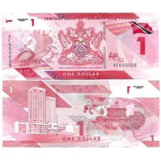 Trinidad & Tobago 1 Dollar 2020 FE P-60a Polim