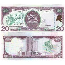Trinidad & Tobago 20 Dollars 2006 FE P-49a