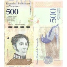 Venezuela 500 Bolivares 2018 FE P-108b