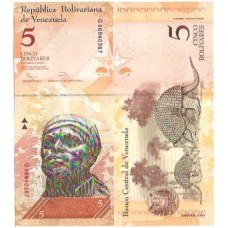 Venezuela 5 Bolívares 2013 FE P-89d