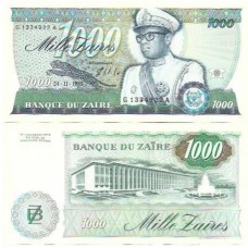 Zaire 1.000 Zaires 1985 (24.11.1985) FE P-31a