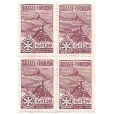 1S - SA A-0063 Aéreo Qdr 39ª Conv Rotary Club/RJ 1948 Mint
