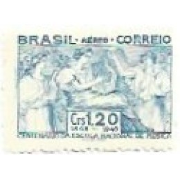 1S - SA A-0068 Aéreo  Visita Pres Uruguai 1948 Mint