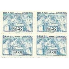 1S - SA A-0067 Aéreo Qdr Cent Escola Nac Música 1948 Mint